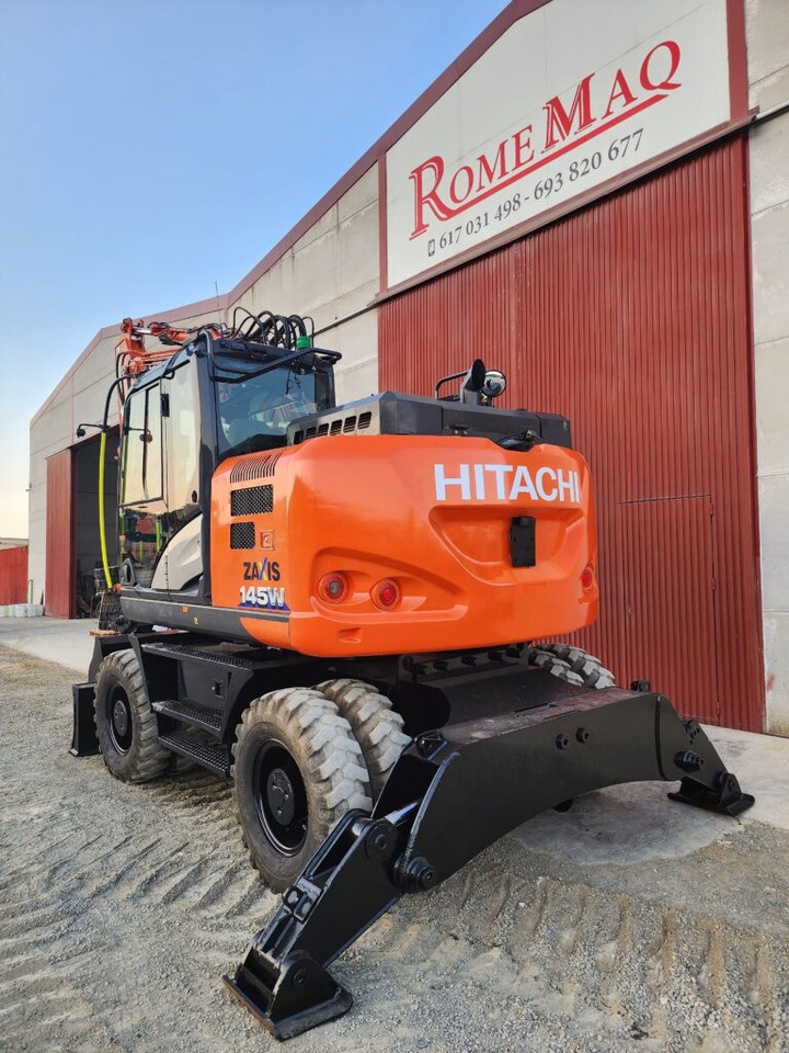 HITACHI ZX145W-6 - Pelle sur pneus: photos 2 HITACHI ZX145W-6 - Pelle sur pneus: photos 2