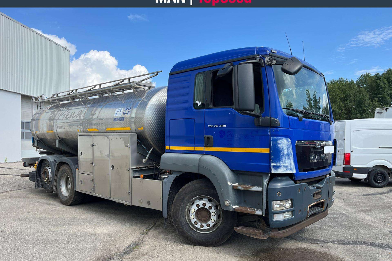 MAN TGS 26.400 6X2-2 Plandex (8833) - Camion citerne: photos 2 MAN TGS 26.400 6X2-2 Plandex (8833) - Camion citerne: photos 2