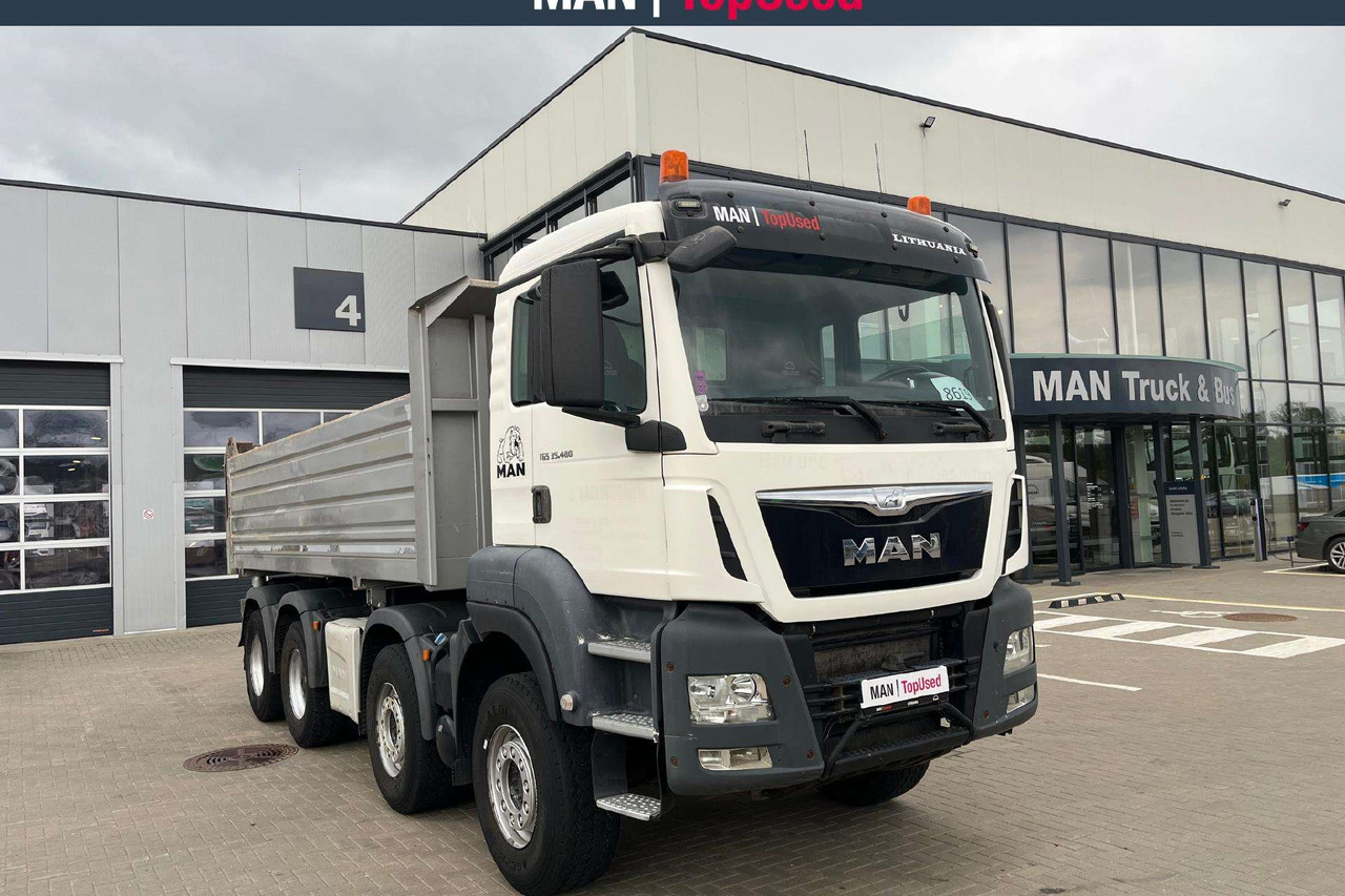 MAN TGS 35.480 8X4 BB Meiller Kipper (8619) - Camion benne: photos 2 MAN TGS 35.480 8X4 BB Meiller Kipper (8619) - Camion benne: photos 2
