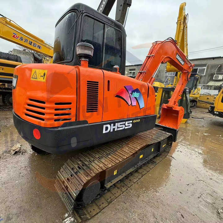 Awesome Performance Korea Imported Small Scale Used Doosan Dh60 Excavator in Shanghai - Pelle sur chenille: photos 1 Awesome Performance Korea Imported Small Scale Used Doosan Dh60 Excavator in Shanghai - Pelle sur chenille: photos 1