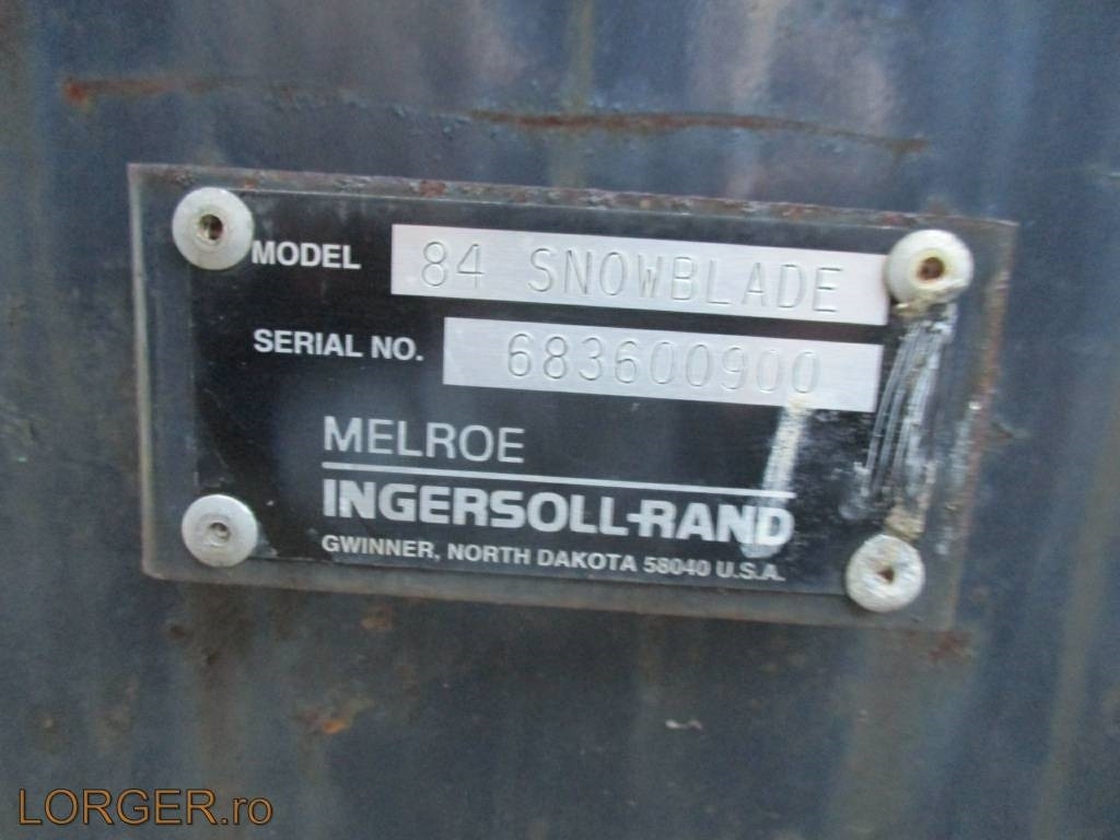 Ingersoll Rand 84 Snowblade - Lame: photos 5 Ingersoll Rand 84 Snowblade - Lame: photos 5