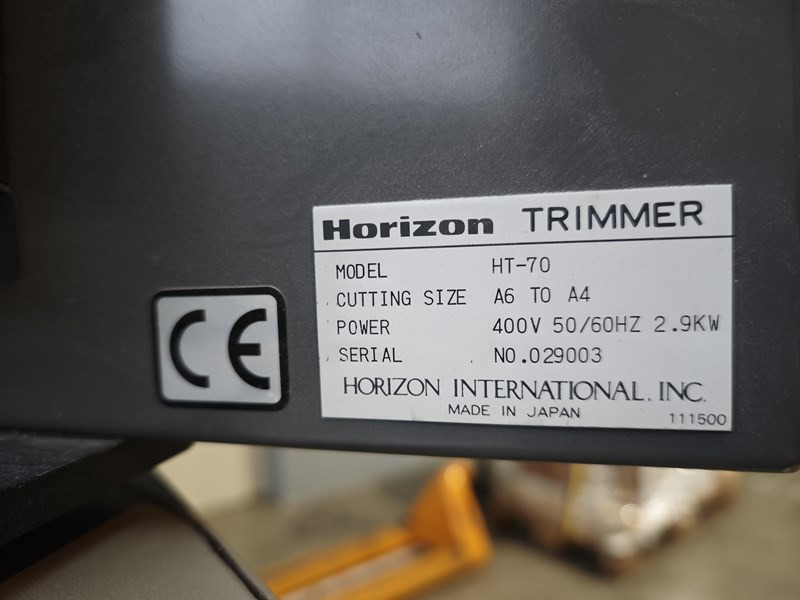 Horizon HT 70 | 1997 - Massicot: photos 3 Horizon HT 70 | 1997 - Massicot: photos 3