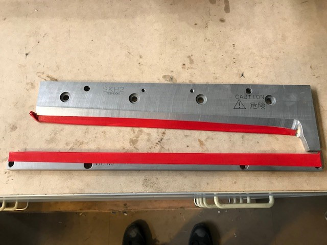 Horizon extra knife for FC-200A - Machine d'impression: photos 2 Horizon extra knife for FC-200A - Machine d'impression: photos 2