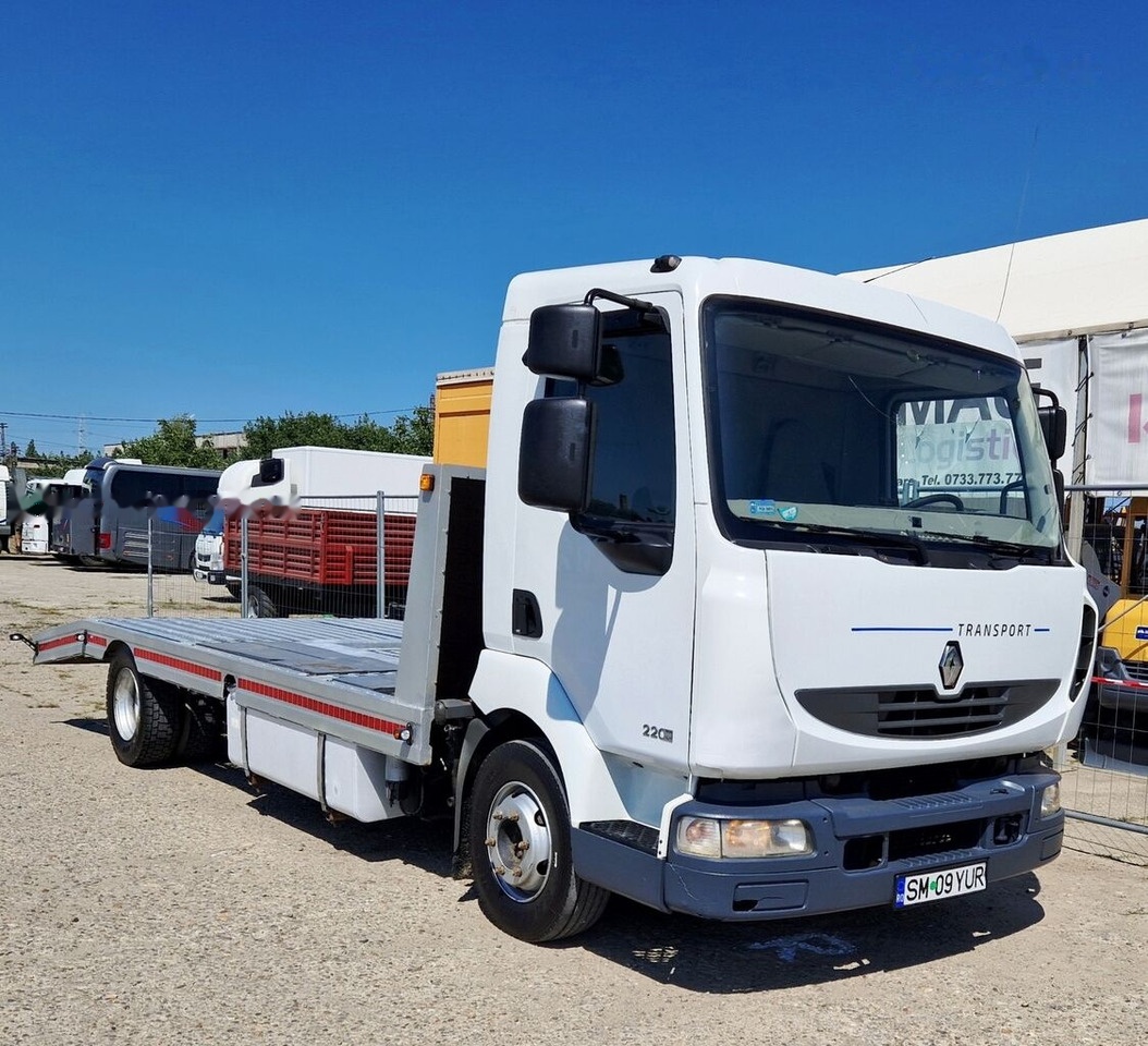 Renault Midlum 220 Dxi - Camion plateau: photos 1 Renault Midlum 220 Dxi - Camion plateau: photos 1