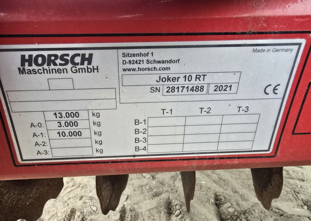 Horsch Jocker 10RT - Cover crop: photos 5 Horsch Jocker 10RT - Cover crop: photos 5