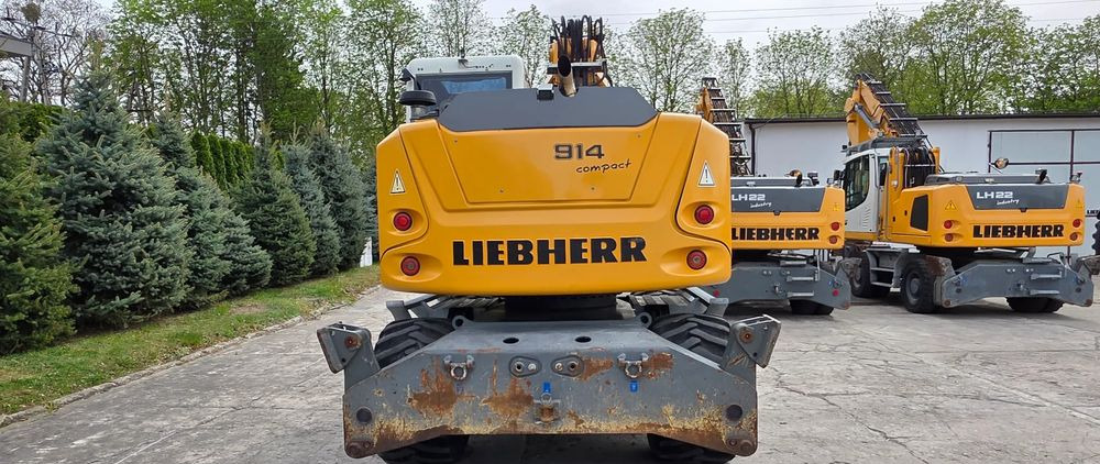 Pelle sur pneus Liebherr A 914 COMPACT: photos 8