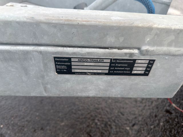 Remorque bateau ARCO 3000 TS Bootstransporter: photos 9 Remorque bateau ARCO 3000 TS Bootstransporter: photos 9