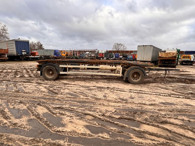 Hüffermann HAR 1870 L Schlitten - Abrollanhänger - Remorque ampliroll/ Multibenne: photos 3 Hüffermann HAR 1870 L Schlitten - Abrollanhänger - Remorque ampliroll/ Multibenne: photos 3