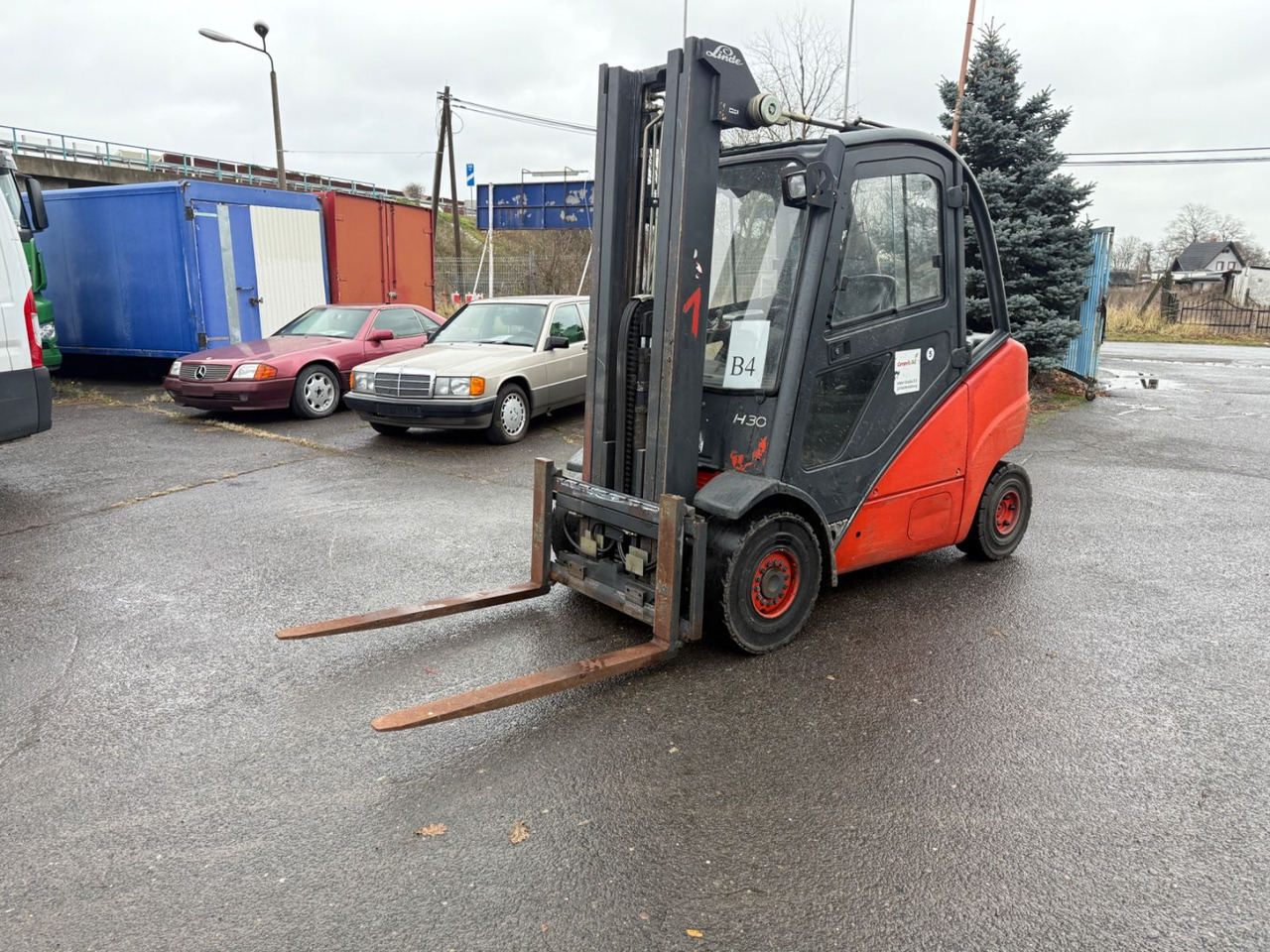 Linde H40 - Chariot élévateur diesel: photos 4 Linde H40 - Chariot élévateur diesel: photos 4