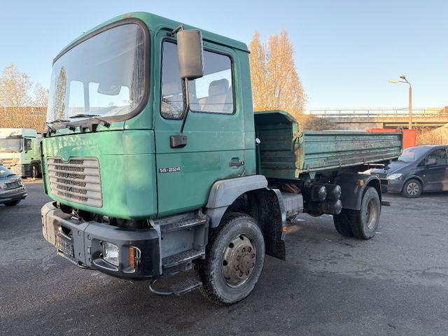 MAN 14.244 Kipper 4x4 - Camion benne: photos 3 MAN 14.244 Kipper 4x4 - Camion benne: photos 3