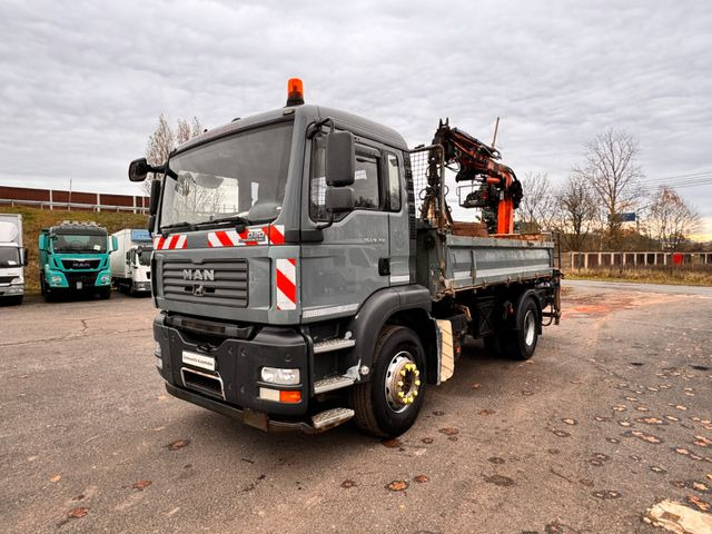 MAN TGA 18.350 Kipper - Kran 4x2 - Camion benne, Camion grue: photos 2 MAN TGA 18.350 Kipper - Kran 4x2 - Camion benne, Camion grue: photos 2