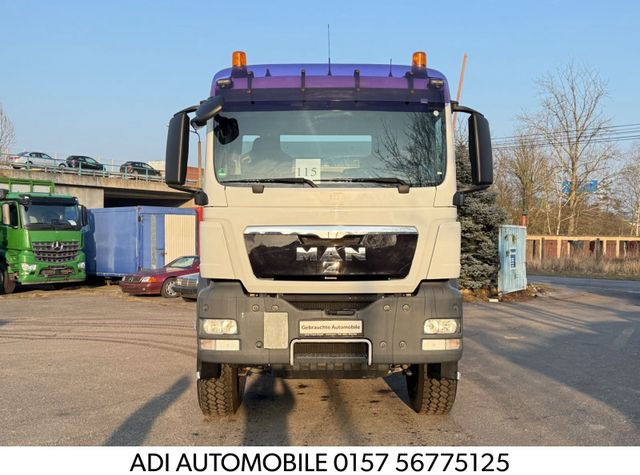 MAN TGS 26.400 Kipper mit Kran Jonsered 6x4 - Camion benne: photos 1 MAN TGS 26.400 Kipper mit Kran Jonsered 6x4 - Camion benne: photos 1