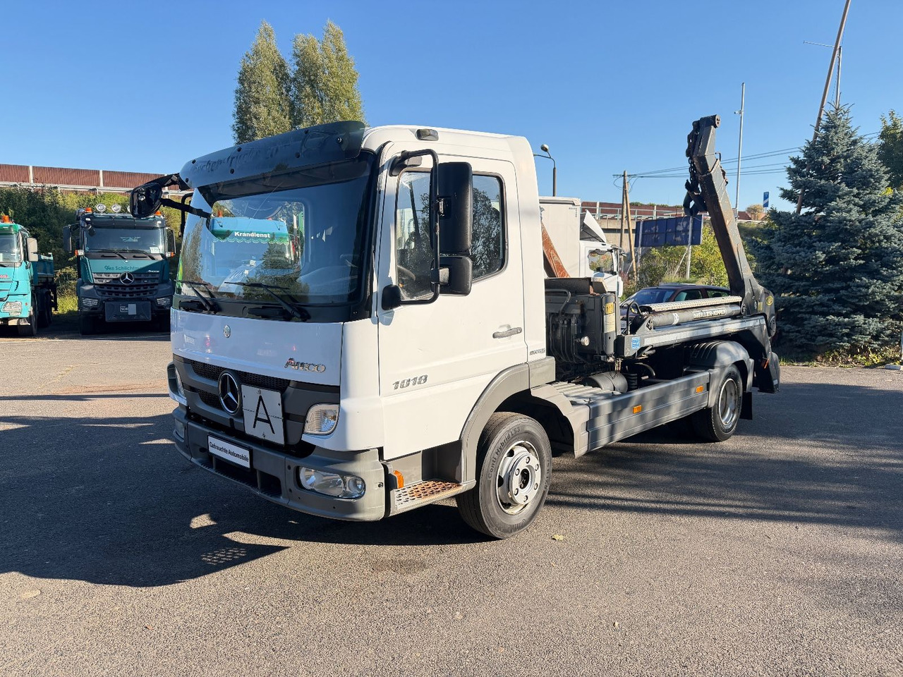 Mercedes-Benz Atego 1018 Absetzkipper - Camion benne: photos 3 Mercedes-Benz Atego 1018 Absetzkipper - Camion benne: photos 3
