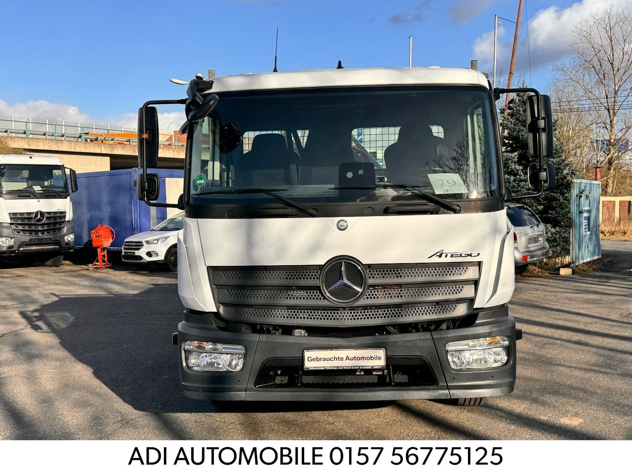 Mercedes-Benz Atego 1224 Kipper - Kran - Camion benne, Camion grue: photos 1 Mercedes-Benz Atego 1224 Kipper - Kran - Camion benne, Camion grue: photos 1