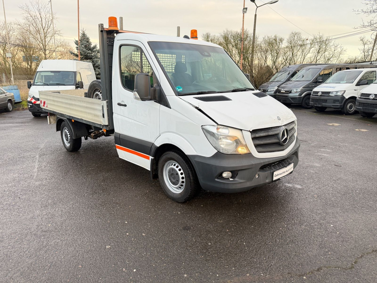 Mercedes-Benz Sprinter II Pritsche 313 CDI - Fourgon plateau: photos 2 Mercedes-Benz Sprinter II Pritsche 313 CDI - Fourgon plateau: photos 2