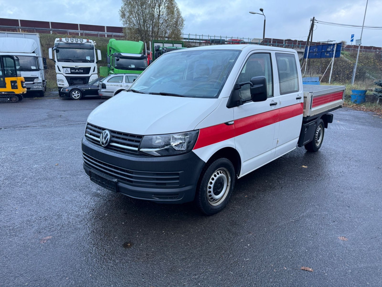 Volkswagen T6 Automatik Pritsche lang Doppelkabine - Fourgon plateau: photos 3 Volkswagen T6 Automatik Pritsche lang Doppelkabine - Fourgon plateau: photos 3