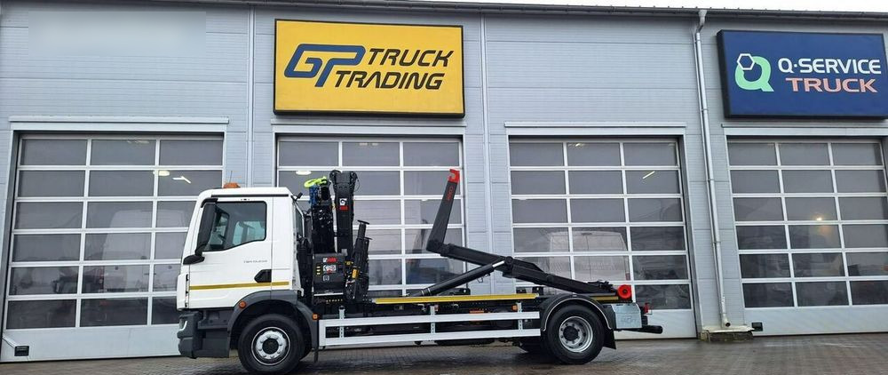 MAN TGM 15.250, hakowiec Janco/GP Lift + HDS Hiab - Benne à ordures ménagères: photos 1 MAN TGM 15.250, hakowiec Janco/GP Lift + HDS Hiab - Benne à ordures ménagères: photos 1