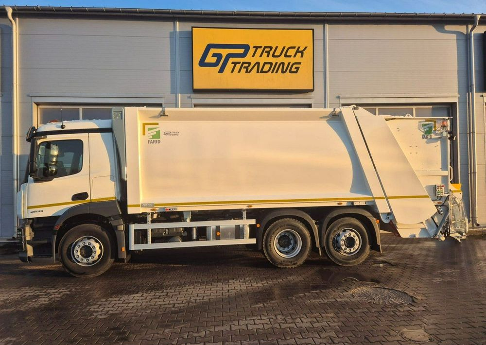 Benne à ordures ménagères neuf Mercedes-Benz Actros 2633, śmieciarka Farid: photos 6