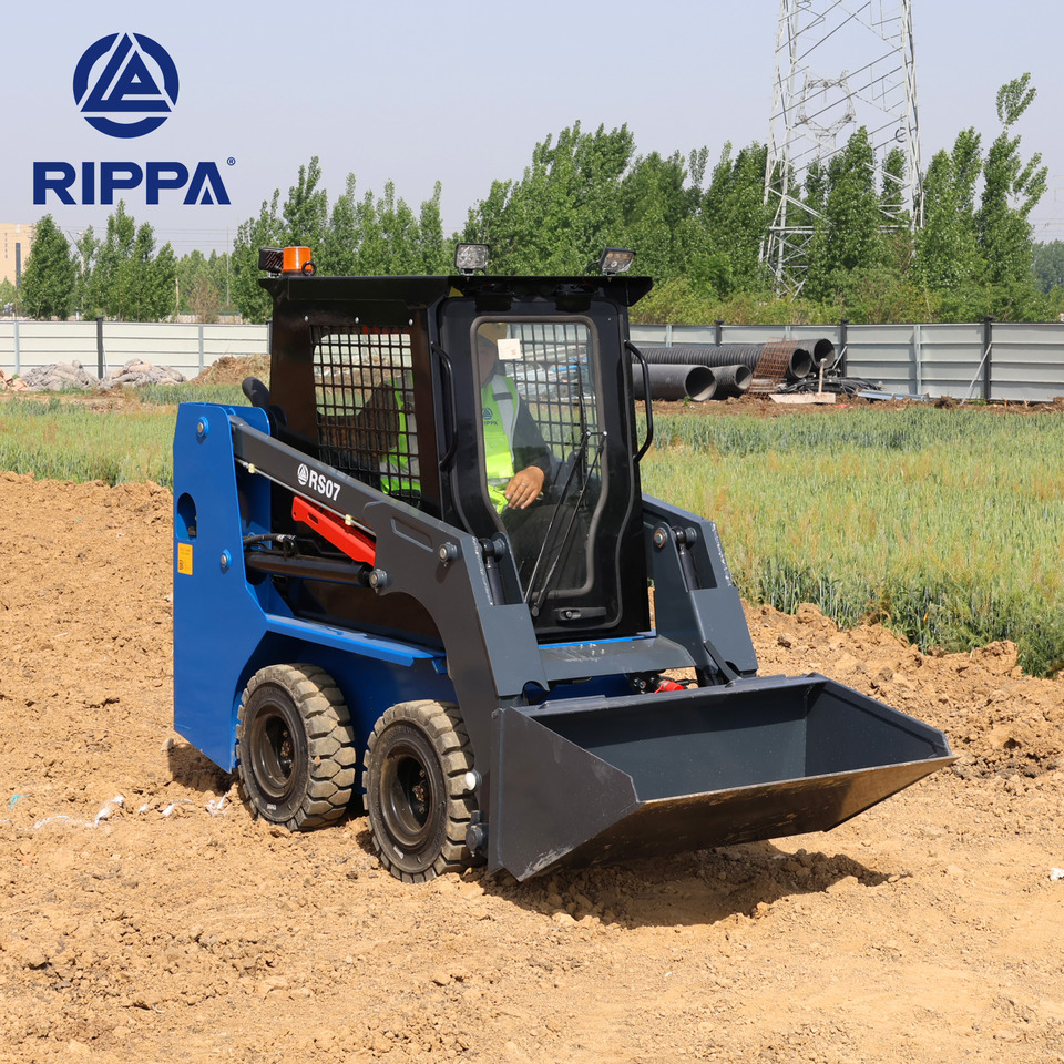Rippa RS07 skid steer loader Kubota engine EPA dealer more favorable - Mini chargeuse: photos 3 Rippa RS07 skid steer loader Kubota engine EPA dealer more favorable - Mini chargeuse: photos 3