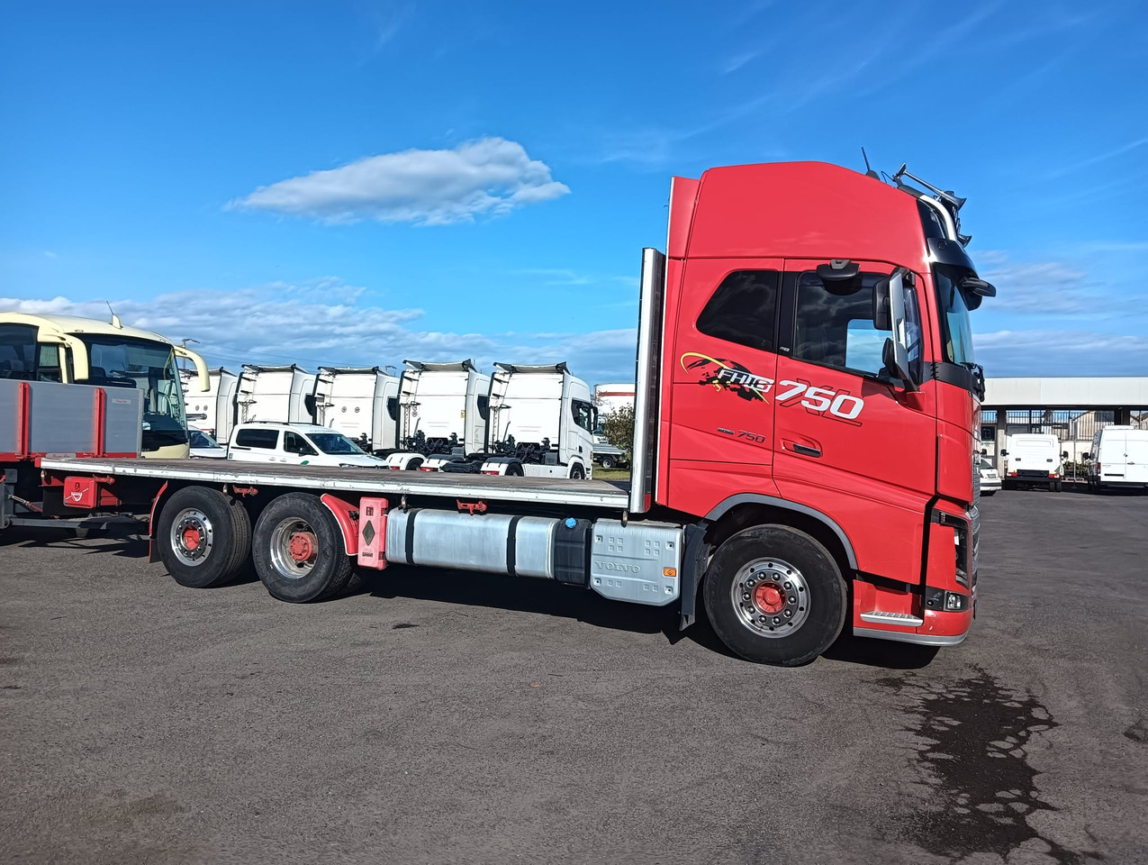 Camion plateau VOLVO FH16 750: photos 7
