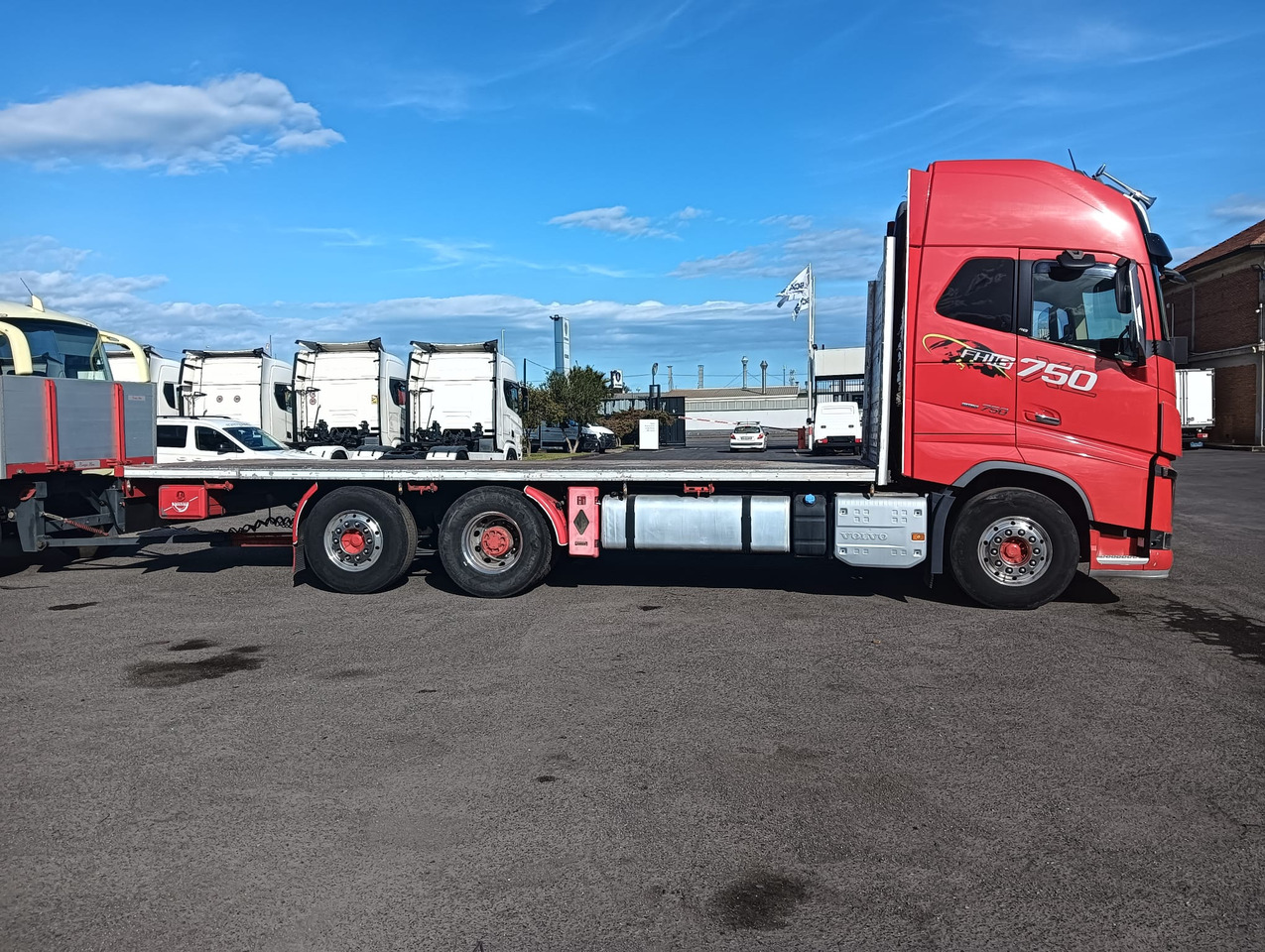 Camion plateau VOLVO FH16 750: photos 8