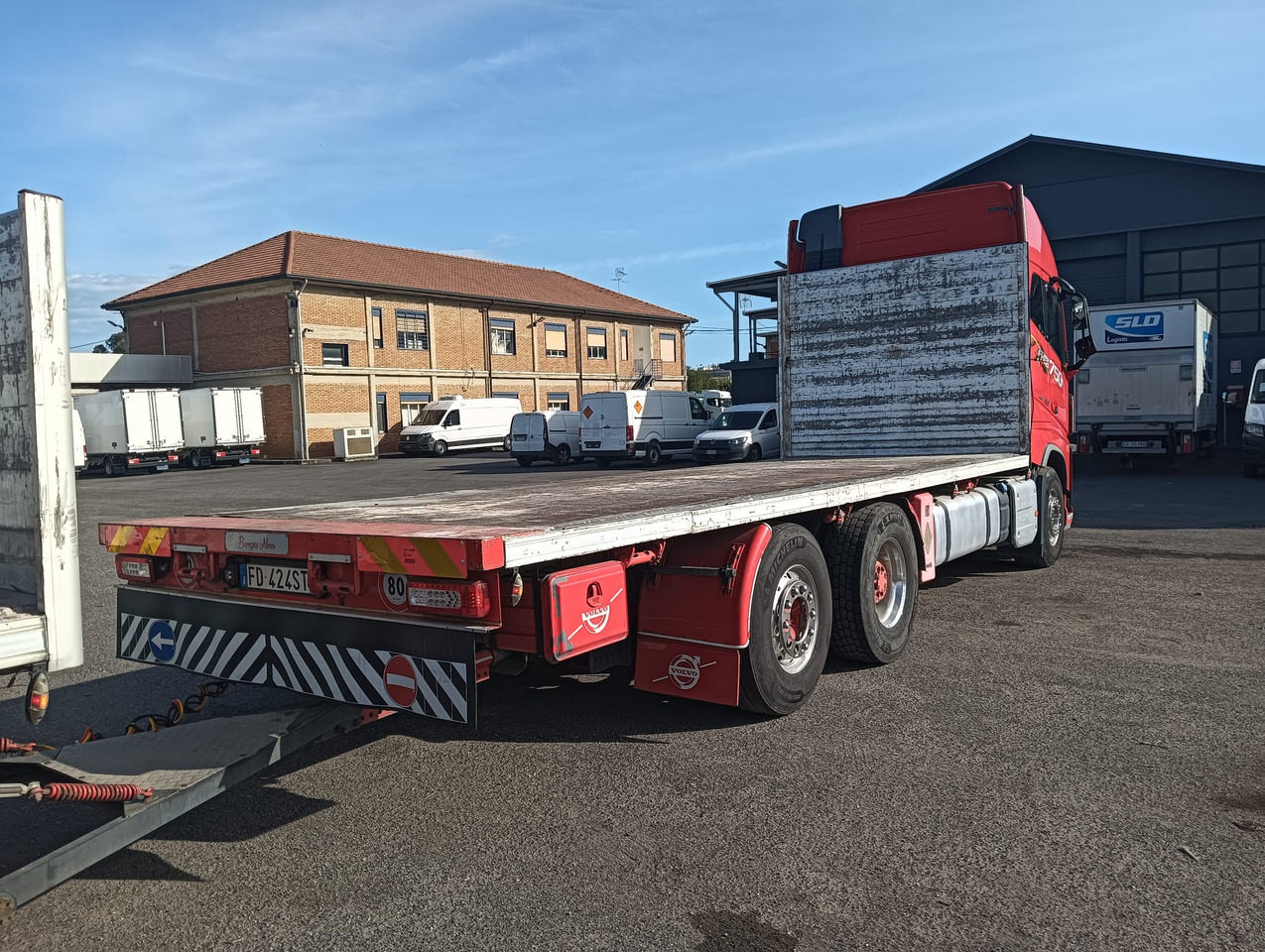 Camion plateau VOLVO FH16 750: photos 12