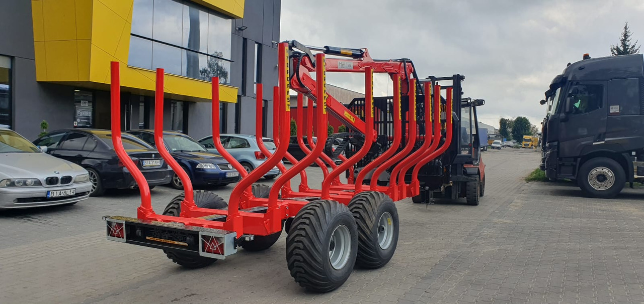 HYDROFAST Przyczepa leśna / Timber trailer / Holzanhänger / Remorque à bois / Remolque para madera - Remorque forestière: photos 3 HYDROFAST Przyczepa leśna / Timber trailer / Holzanhänger / Remorque à bois / Remolque para madera - Remorque forestière: photos 3