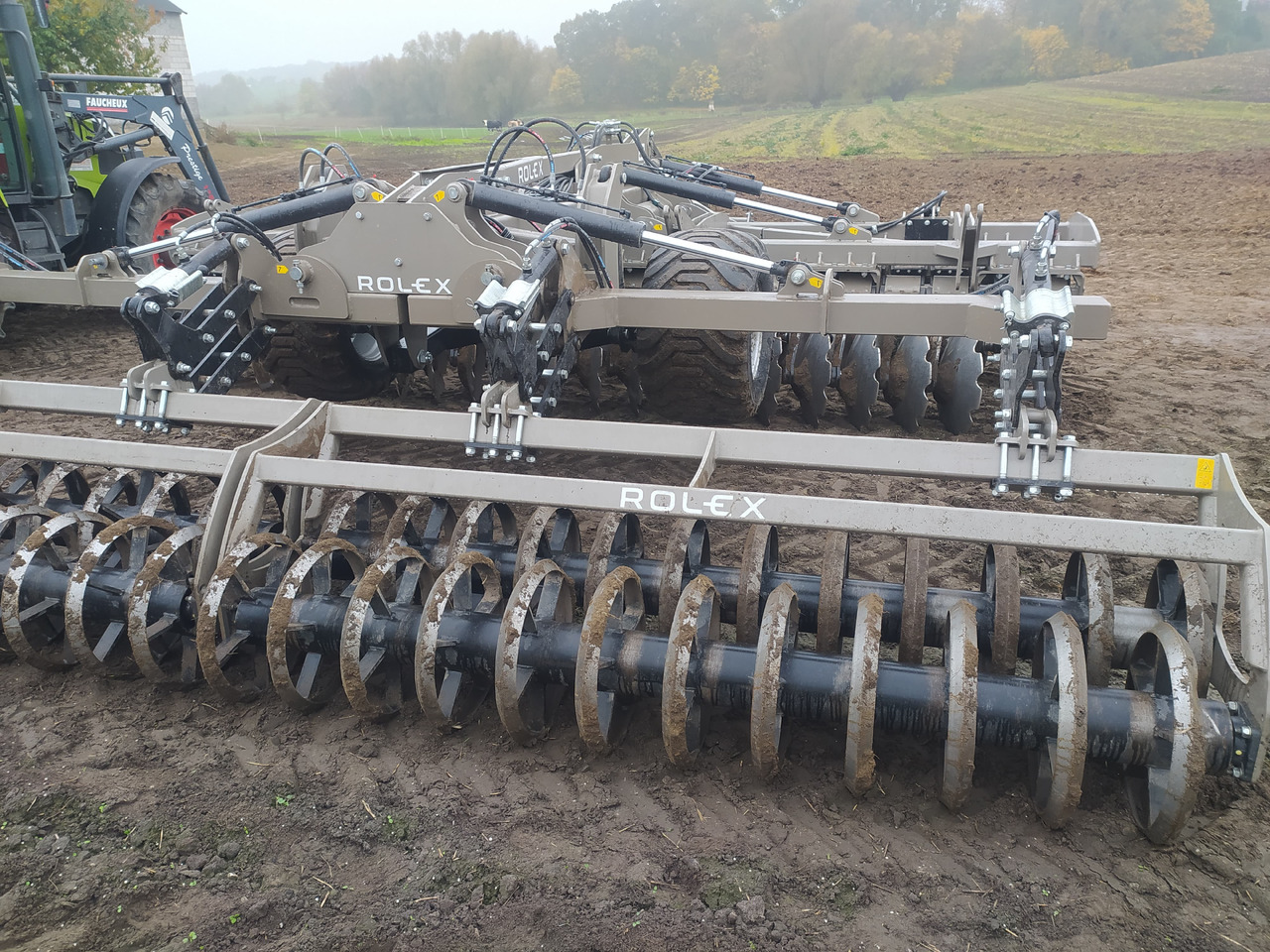 ROLEX Scheibenegge / Hydraulic discs harrow / Dechaumeur à disques / Erpice a dischi / Grada de discos / Дисковая борона / Brona talerzowa 5 m - Cover crop: photos 5 ROLEX Scheibenegge / Hydraulic discs harrow / Dechaumeur à disques / Erpice a dischi / Grada de discos / Дисковая борона / Brona talerzowa 5 m - Cover crop: photos 5