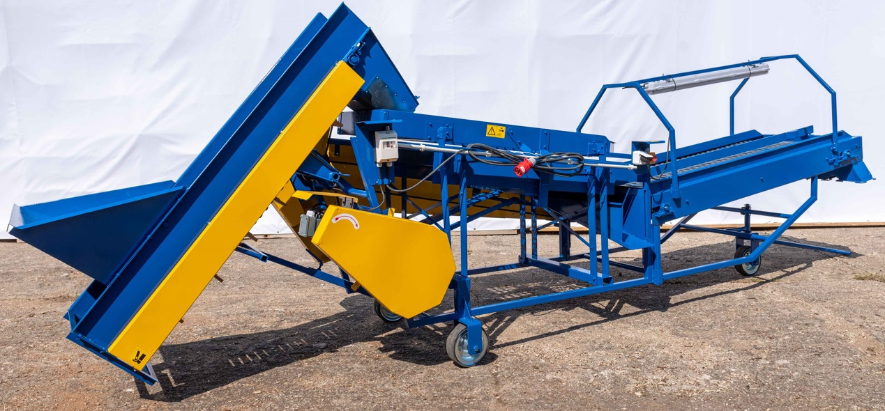 ROLMET Kartoffelsortierer / Potato sorting machine / Trieuse de pomme de terre / Selezionatrice per patate / Clasificador de patatas / Картофелесортировочная машина / Sortownik do ziemniaków M614/2 - Matériel pomme de terre: photos 1 ROLMET Kartoffelsortierer / Potato sorting machine / Trieuse de pomme de terre / Selezionatrice per patate / Clasificador de patatas / Картофелесортировочная машина / Sortownik do ziemniaków M614/2 - Matériel pomme de terre: photos 1