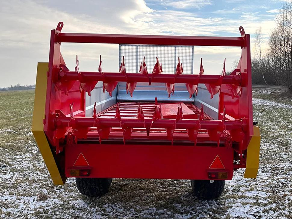 Epandeur à fumier neuf Roltrans Miststreuer / Manure spreader / Épandeur à fumier / Spandiletame / Разбрасыватель органических удобрений N250/2 LEO 4 t: photos 10