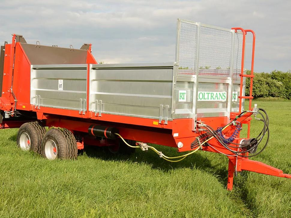 Epandeur à fumier neuf Roltrans Miststreuer / Manure spreader / Épandeur à fumier / Spandiletame / Разбрасыватель органических удобрений / Rozrzutnik obornika N250/32 JAMNIK 8 t: photos 14