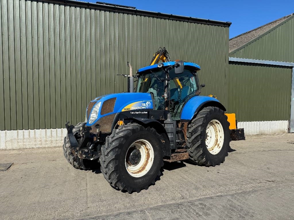 New Holland T6080 c/w Herder Cavalier - Broyeur/ Épareuse: photos 1 New Holland T6080 c/w Herder Cavalier - Broyeur/ Épareuse: photos 1