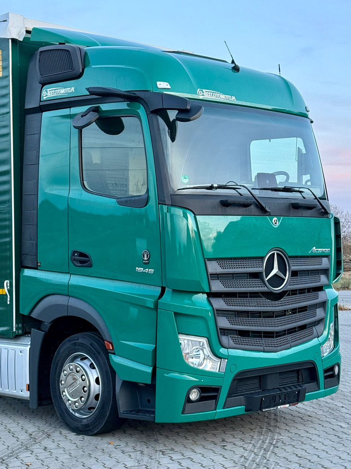 Camion à rideaux coulissants MERCEDES-BENZ ACTROS 1845 / FIRANKA / 19 EUROPALET / DUŻA KABINA / AUTOMAT / 2021: photos 8 Camion à rideaux coulissants MERCEDES-BENZ ACTROS 1845 / FIRANKA / 19 EUROPALET / DUŻA KABINA / AUTOMAT / 2021: photos 8