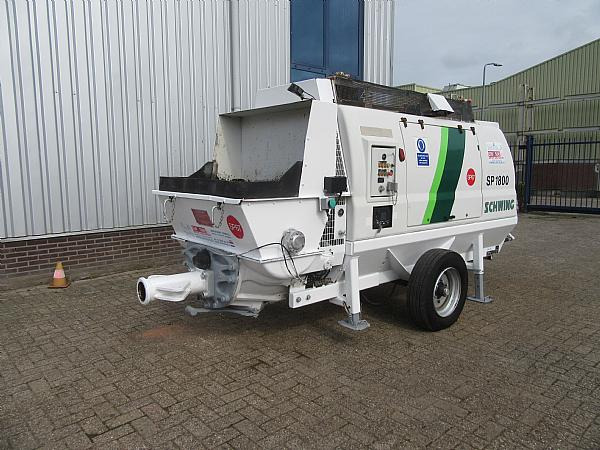 2014 SCHWING BP 1800 D -129 KW static pump - Pompe à béton stationnaire: photos 3 2014 SCHWING BP 1800 D -129 KW static pump - Pompe à béton stationnaire: photos 3