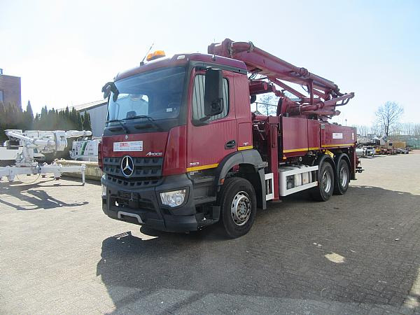2017 SCHWING S24 X / MB AROCS - Camion pompe: photos 4 2017 SCHWING S24 X / MB AROCS - Camion pompe: photos 4