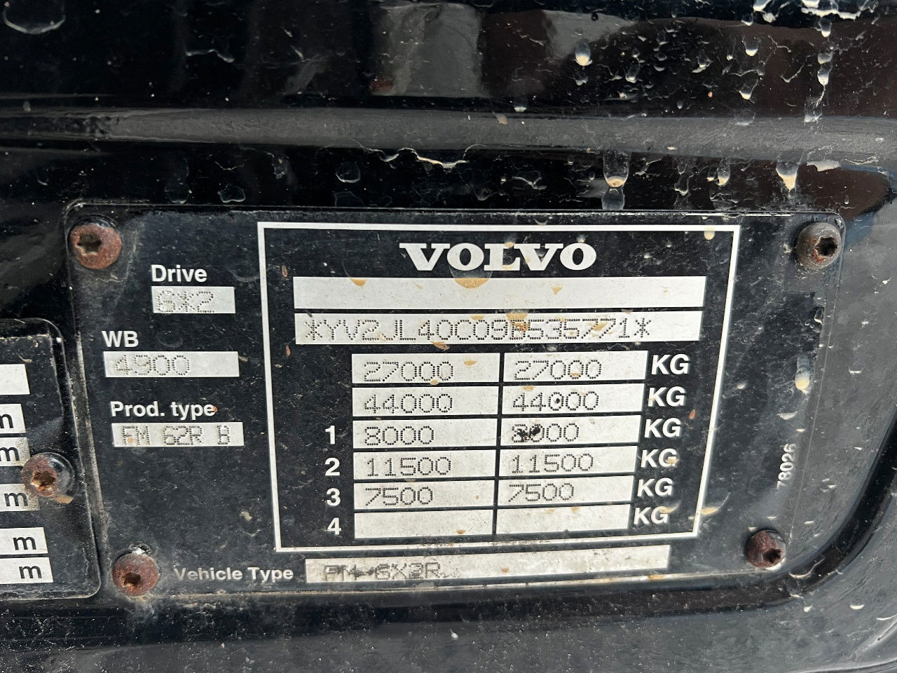 Camion fourgon Volvo FM 9.300 Globe 6x2, Euro 5: photos 16