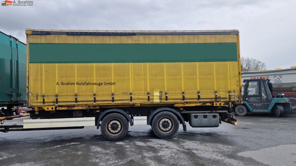 Krone Tandem Lafette DC07CL ohne Brücke - Remorque porte-conteneur/ Caisse mobile: photos 4 Krone Tandem Lafette DC07CL ohne Brücke - Remorque porte-conteneur/ Caisse mobile: photos 4