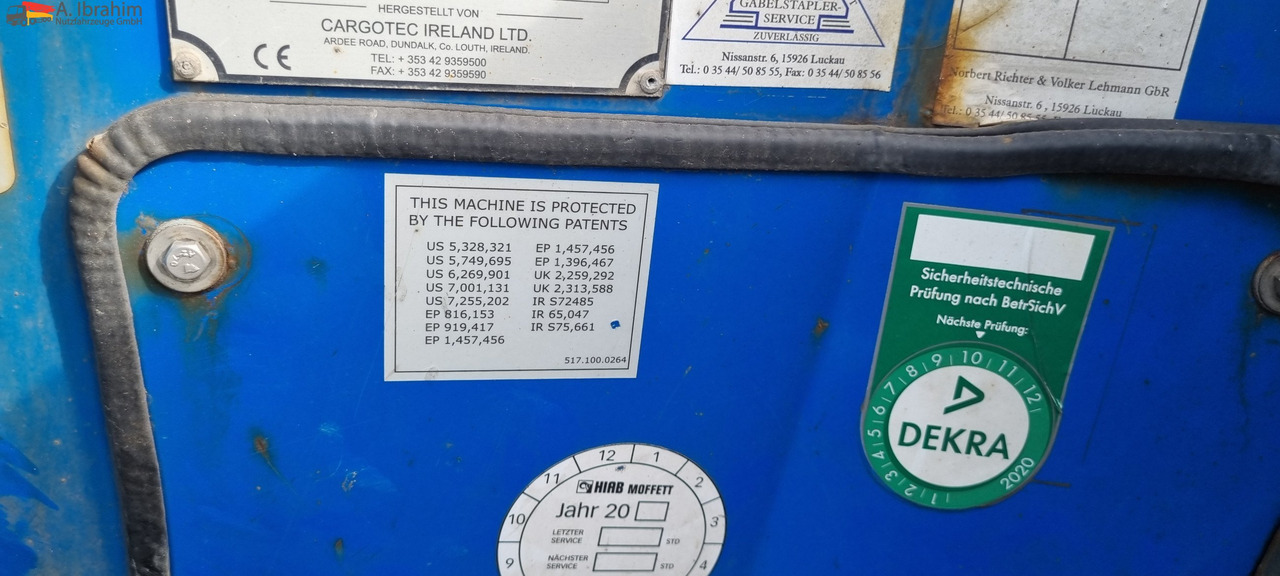 Chariot embarqué M4-25.3F Moffett Mitnahmestapler: photos 14 Chariot embarqué M4-25.3F Moffett Mitnahmestapler: photos 14