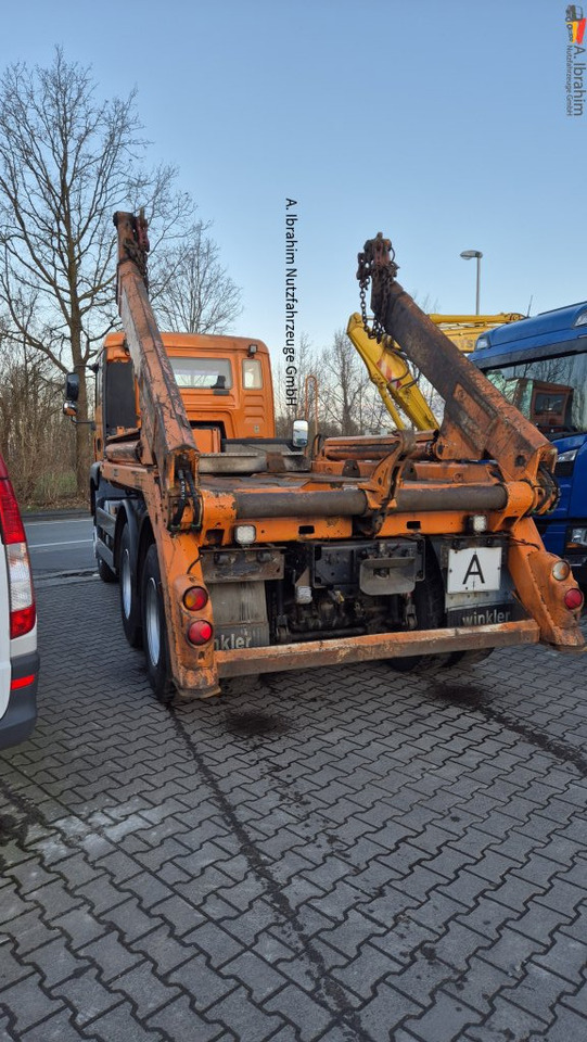 Camion multibenne MAN 26.360 Meiller Absetzer, Manuell, Blatt Blatt Zustand gut: photos 10