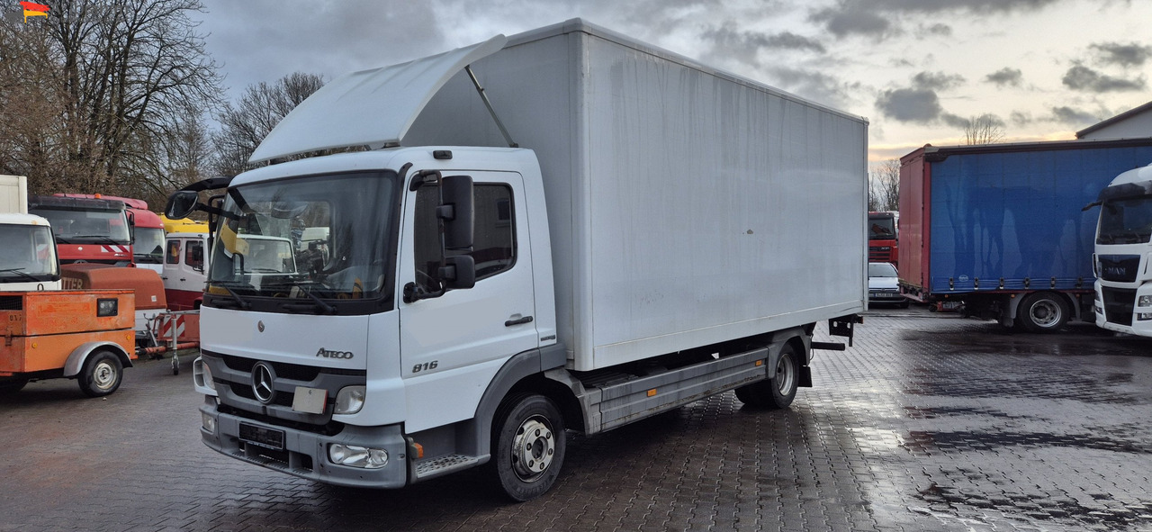 Mercedes-Benz 816L LBW, Blatt gefedert - Fourgon grand volume: photos 1 Mercedes-Benz 816L LBW, Blatt gefedert - Fourgon grand volume: photos 1