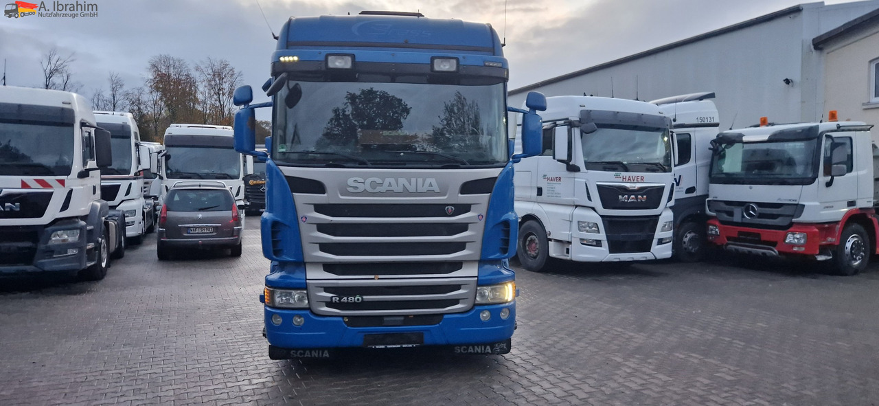 Tracteur routier Scania R 480 Retarder, Klima, Zustand gut PTO für Kompressor: photos 8