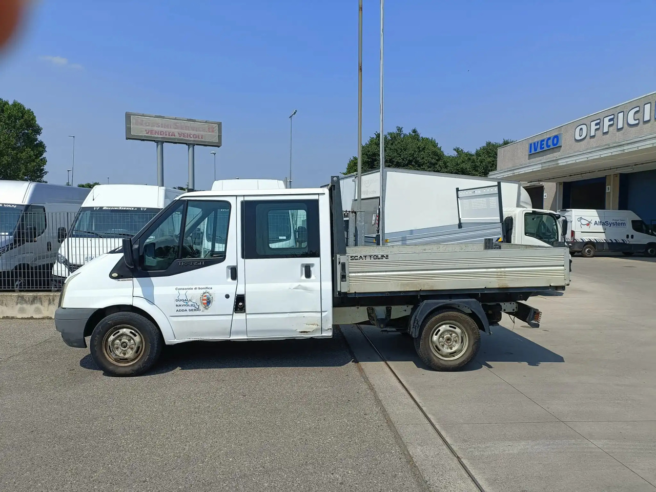 FORD TRANSIT DOPPIA CABINA - Fourgon plateau: photos 4 FORD TRANSIT DOPPIA CABINA - Fourgon plateau: photos 4
