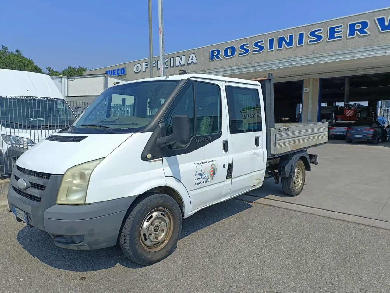 FORD TRANSIT DOPPIA CABINA - Fourgon plateau: photos 1 FORD TRANSIT DOPPIA CABINA - Fourgon plateau: photos 1