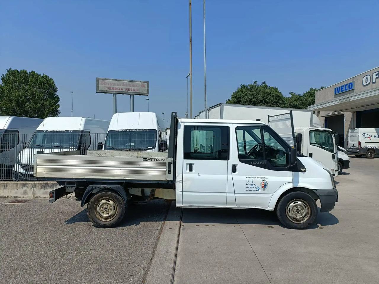 FORD TRANSIT DOPPIA CABINA - Fourgon plateau: photos 3 FORD TRANSIT DOPPIA CABINA - Fourgon plateau: photos 3