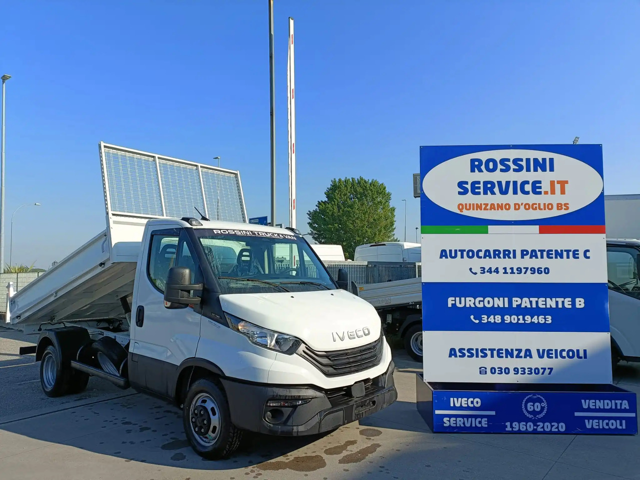 IVECO DAILY 35C16 NUOVO 3.0 cc MOD: 2025 RIBALTABILE - Utilitaire benne: photos 1 IVECO DAILY 35C16 NUOVO 3.0 cc MOD: 2025 RIBALTABILE - Utilitaire benne: photos 1