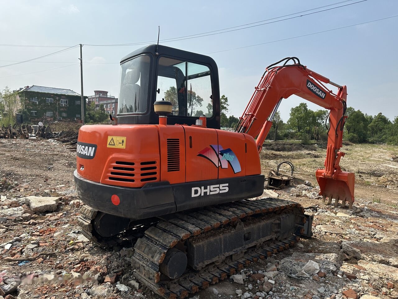 Doosan DH55 - Pelle sur chenille: photos 4 Doosan DH55 - Pelle sur chenille: photos 4