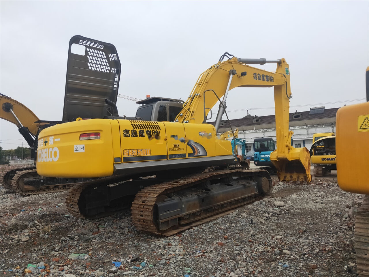 Kobelco SK350D - Pelle sur chenille: photos 1 Kobelco SK350D - Pelle sur chenille: photos 1