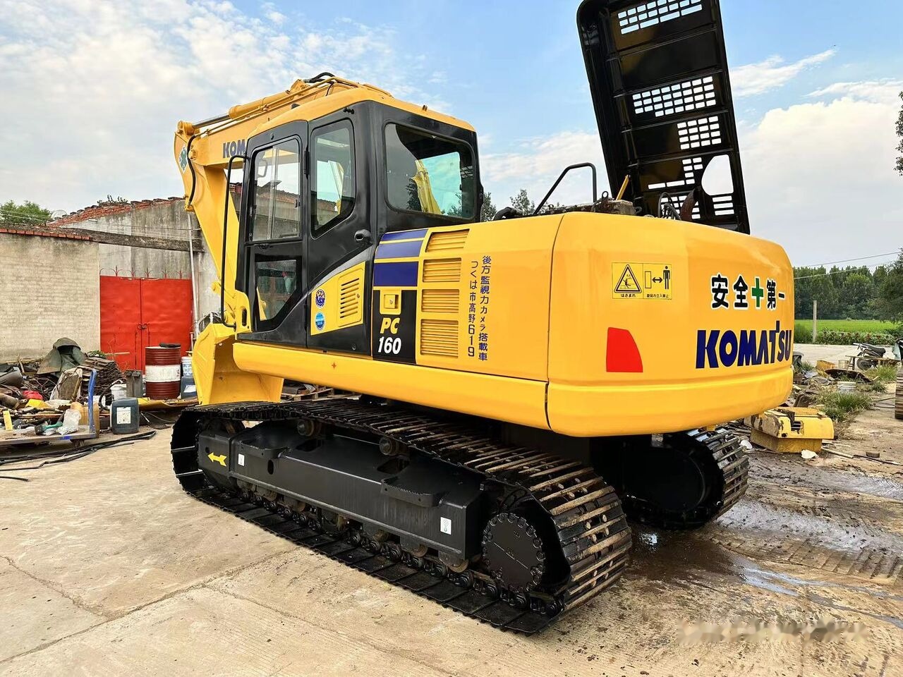 Komatsu PC160 - Pelle sur chenille: photos 2 Komatsu PC160 - Pelle sur chenille: photos 2