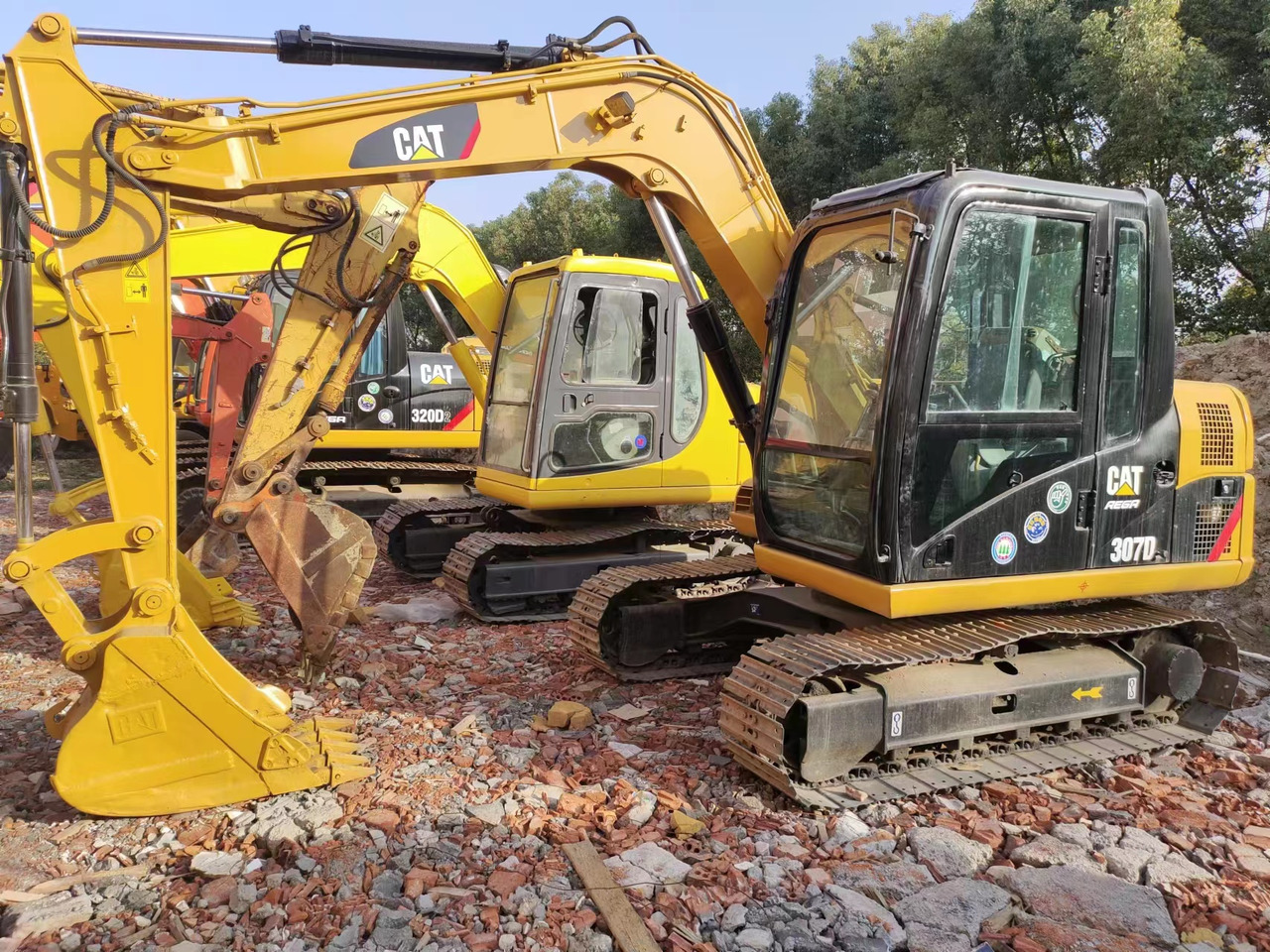 CATERPILLAR 307D - Mini pelle: photos 2 CATERPILLAR 307D - Mini pelle: photos 2