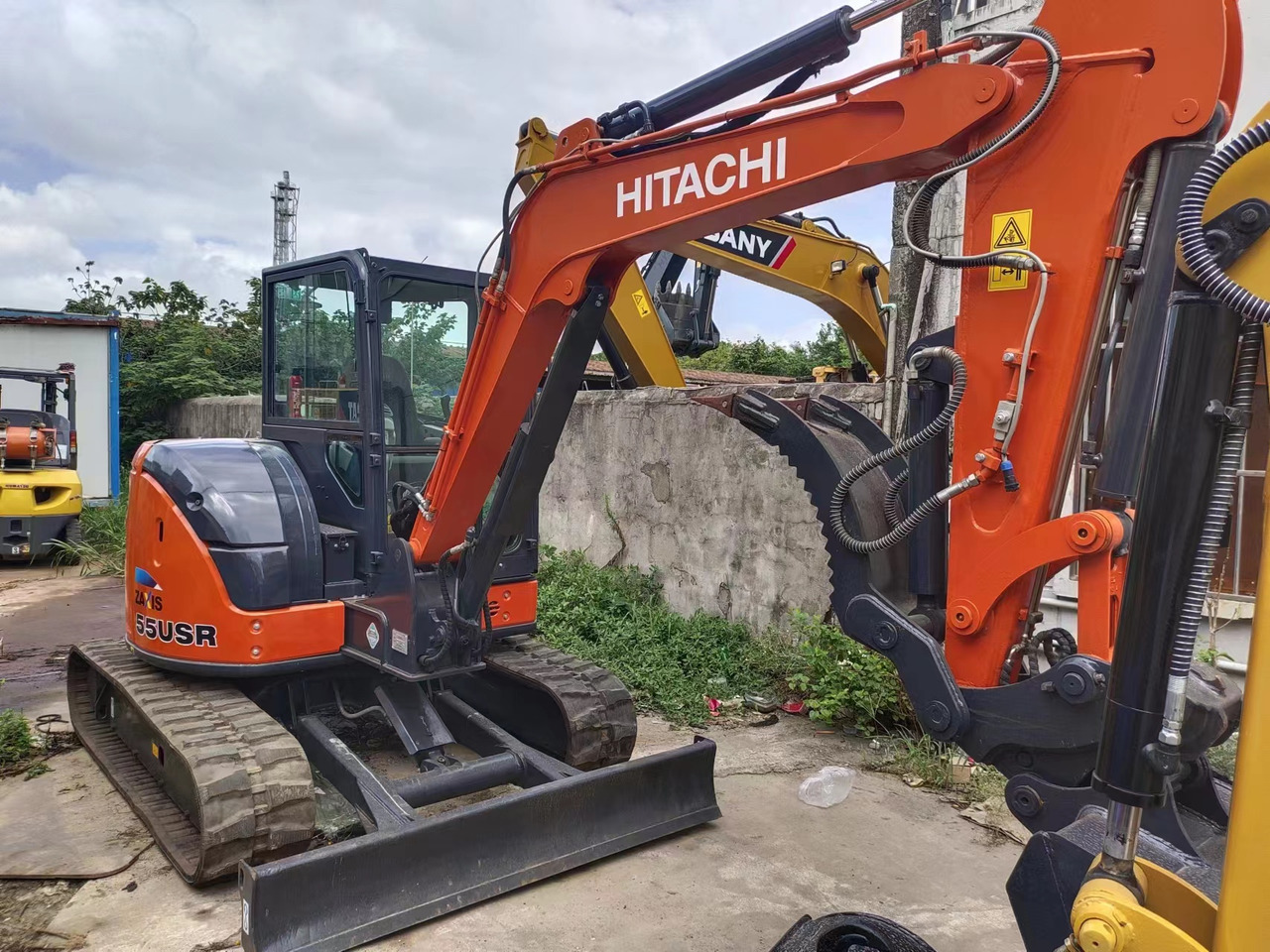 HITACHI ZX55 USR-5A - Mini pelle: photos 4 HITACHI ZX55 USR-5A - Mini pelle: photos 4